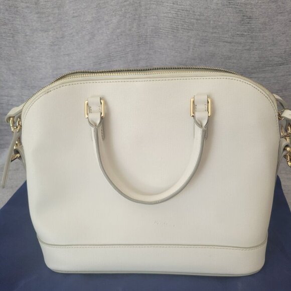 Dooney & Bourke Saffiano Domed Zip Satchel - Picture 3 of 11